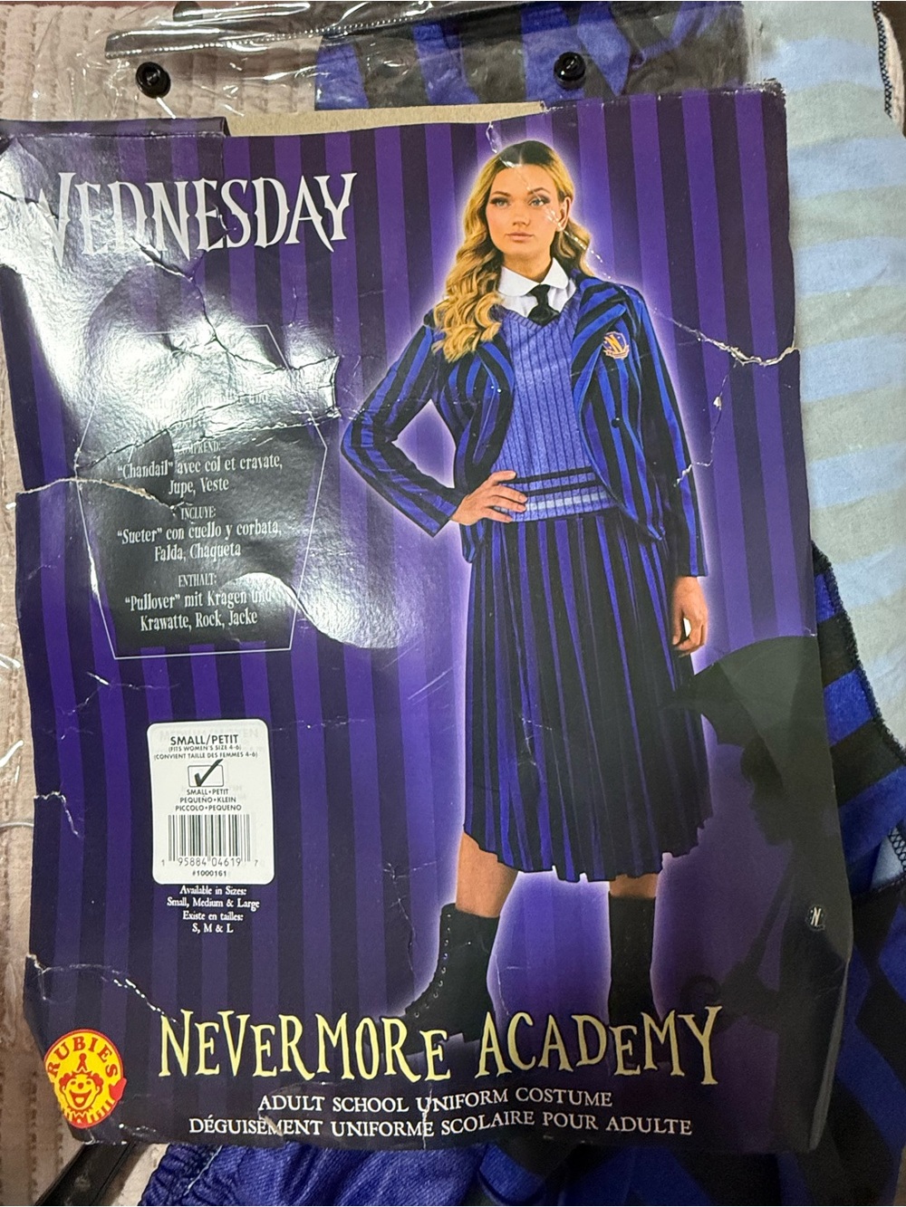 Rubie's Nevermore Academy Women’s Wednesdays Halloween Costume